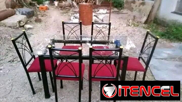 Juego de comedor de 6 sillas