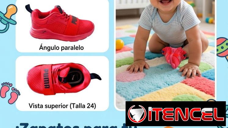Zapatos para bebé 1 año de uso imecables