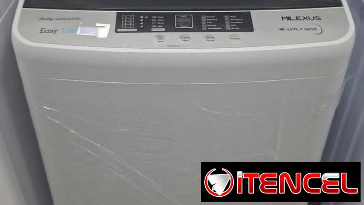 LAVADORA AUTOMATICA MILEXUS 7.5 KG