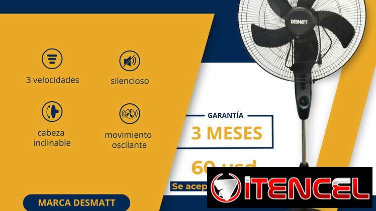💨 3 EXCELENTES OPCIONES DE VENTILADORES DE PARED Y PEDESTAL. FACTURA Y GARANTÍA. TLF 54833699