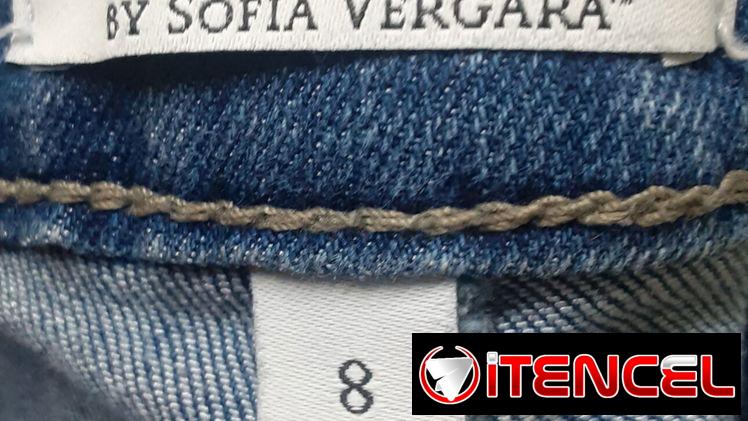 Pantalon pituza elastizado de mujer talla 8 (poco uso en buen estado)