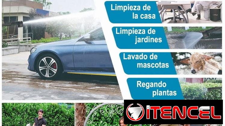 Hidrolavadora eléctrica portátil e inalámbrica 550W