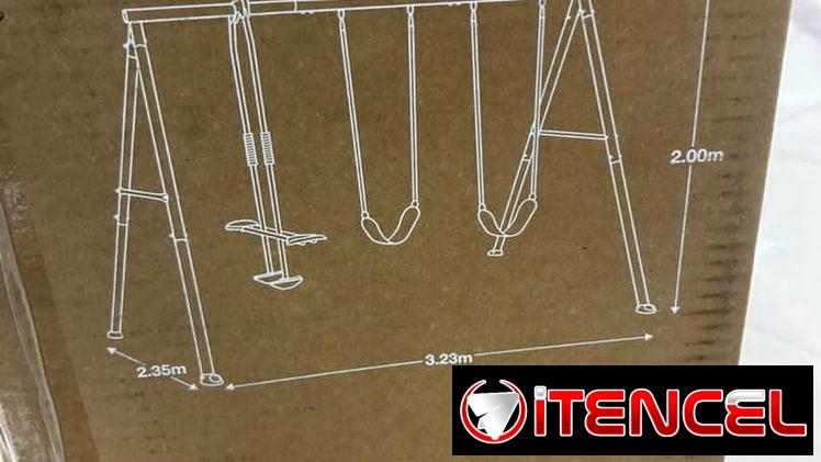🚧 Columpio 323 x 235 x 200 cm 🚧