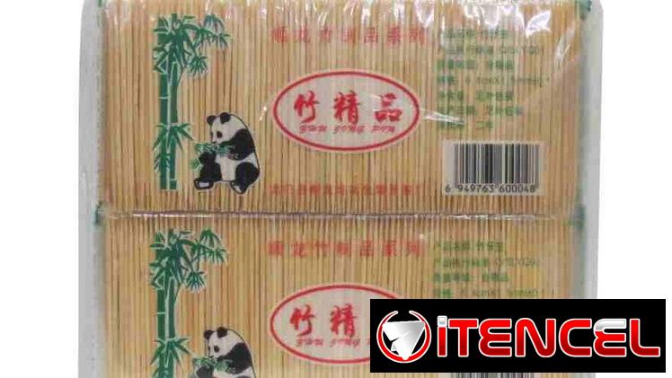 Palillos de dientes de Bambu