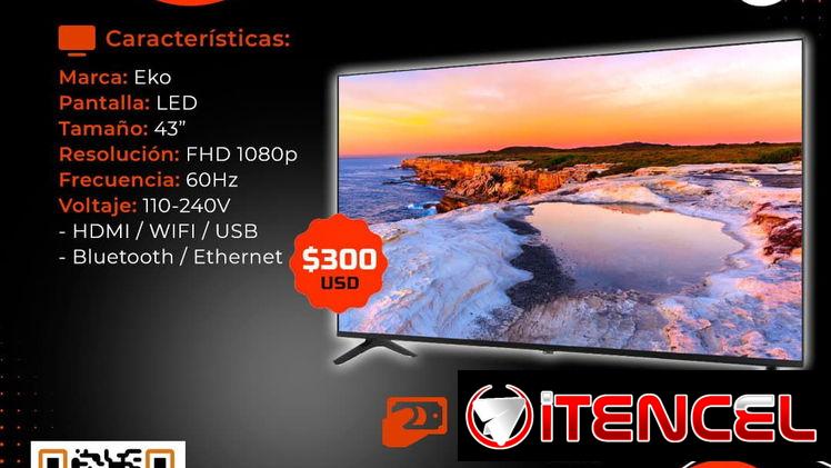 🔰APURATE Y COMPRA 🔰 SMART TV EKO. MENSAJERÍA CON FSCTURA Y GARANTÍA . T54833600