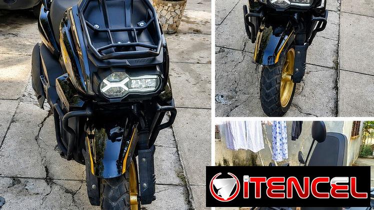 GANGAAAAAA , MOTO AUTOMATICA TK UNISON 200CC