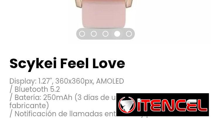 Scykei Feel Love. Notificación de llamadas entrantes y posibilidad de rechazarlas