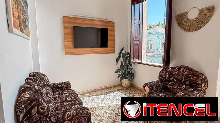 Alquiler habitación económica en Centro Habana – 25 USD noche, vista al Capitolio –renta de apartamento por noches.