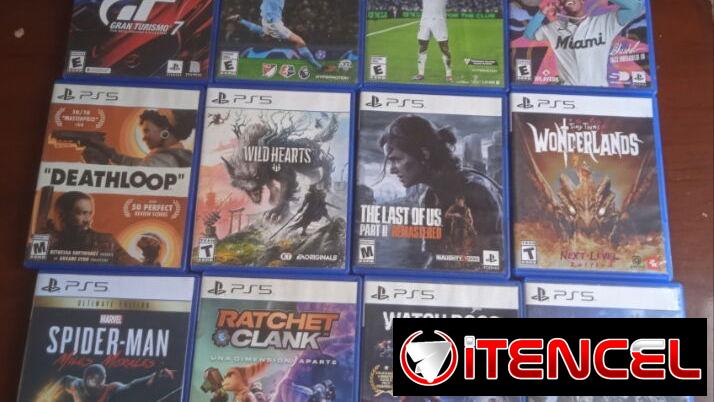 Discos de PS5 a la venta en la Habana