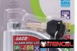 Candado anticizalla con alarma para moto y bicimoto. Accesorios de moto y bicimoto. Ganga. Precio 18 usd