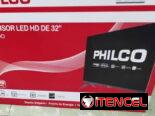 Televisor 32 pulgadas Marca PHILCO Hibrido con Cajita HD interna LED HD Alta Definición HDMI + PC precio $190 USD Transp