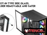 Chasis ATX de vidrio templado y 4 ventiladores