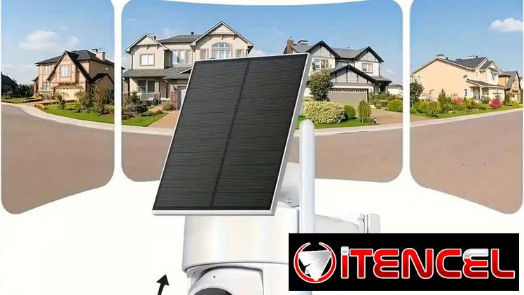 CAMARA DE SEGURIDAD / CON PANEL SOLAR / VISION NOCTURNA / ALTA DEFINICION / ALARMA / DETENCION DE MOVIMIENTO /