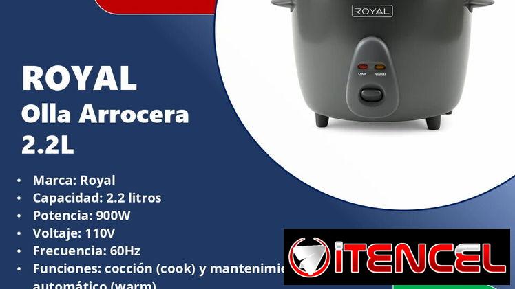 Olla Arrocera Royal 2.2 litros