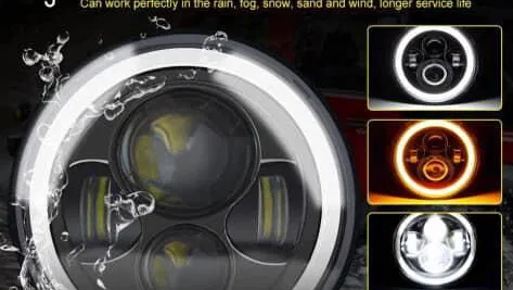Pantallas de luces Led cuadradas y redondas