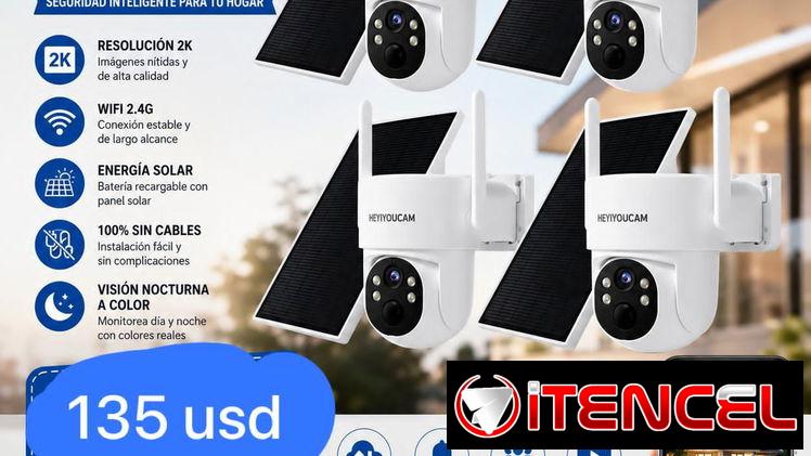 Cámaras solares wifi