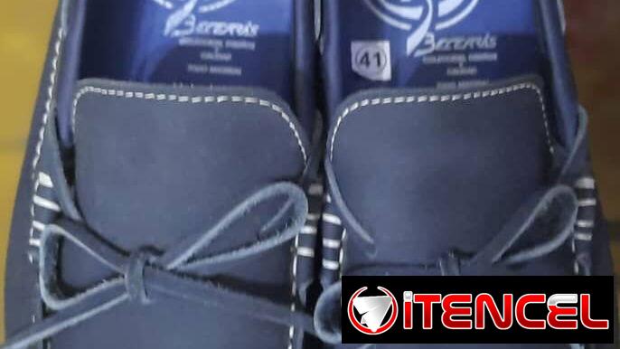 Zapatos de piel de hombre # 41