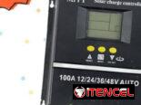 Controlador de carga Solar MPPT de 100A de 12/24/36/48VAuto en 75USD