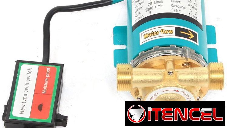 Bomba presurizadora automática para Agua fria ocaliente, especial para calentadores. 220volt