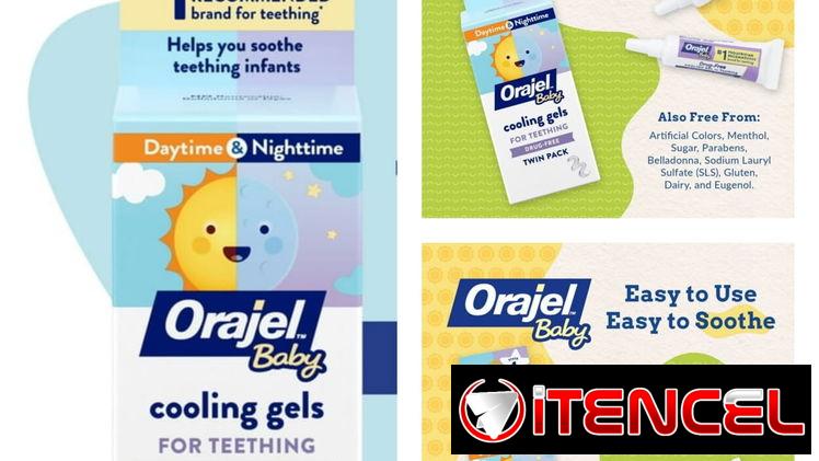 Orajel de dia y noche, para dolores de la denticion en bebes