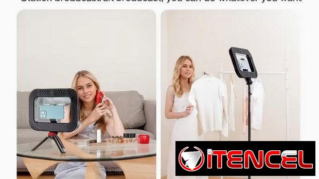 Kit de Luz LED con Estabilizador y Soporte para Smartphone | Creacion de Contenido | Nuevo |… | videojuegoshabana.com