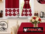 👑Juegos d cocina (excelente calidad) ✨mantel ✨dos alfombras  ✨un juego d cortinas decorativas  💰