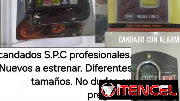 Candados de Alta Seguridad. Gran variedad. Antizizayas-Alarma-Disco de moto y bicimoto