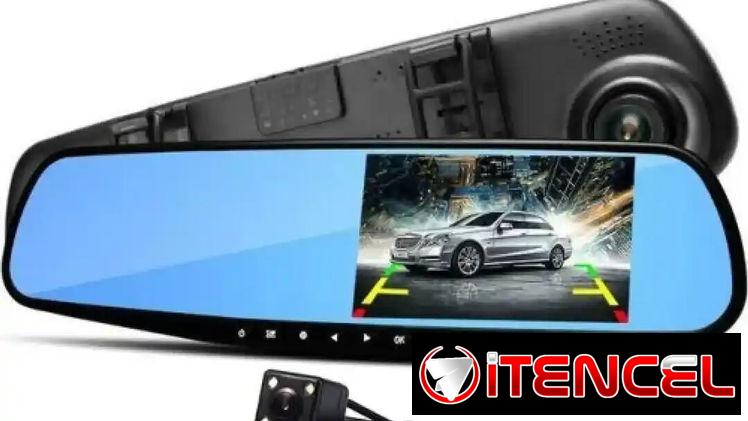 Espejo Retrovisor Digital con Cámara Frontal y Trasera – Full HD 1080p 🚗