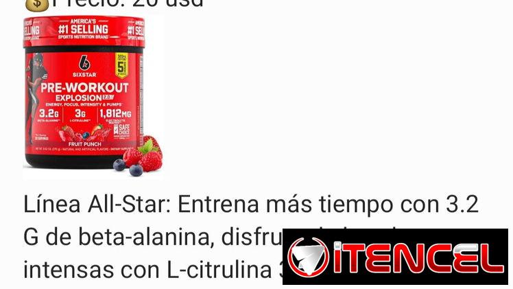 Pre- Entreno SixStar