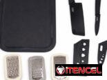 Set de cocina multifuncional/ tabla de cortar/ cuchillos/ ralladores/ cuchillo con fundas