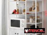 👨🏼‍🍳Estantes para cocina  ✅Metal con pvc  Medidas: 80 x 30 x 128 cm  🏷️145 usd
