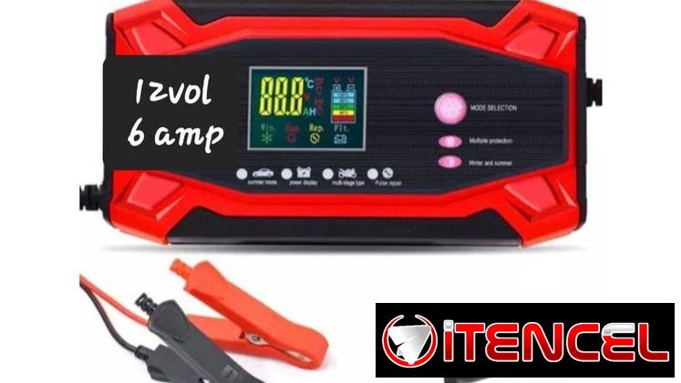 12vol 6 amp y 8 amp cargadores de baterías inteligentes nuevos en caja