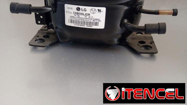 Máquina de refrigeración ‘LG’ compresor de frío 1/8Hp – 1/6Hp – 1/5Hp R-134a (110V/60Hz)