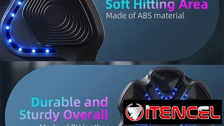 Máquina de Boxeo Musical para Pared con Luces y Bluetooth
