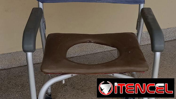 Silla para baño de personas encamadas