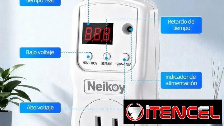 Protector de Voltaje 110 V para equipos Electrodomésticos