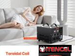 TRANSFORMADOR CONVERTIDOR DE VOLTAJE VEVOR 3000VA 110V 220V STEP UP DOWN AUTOMÁTICO NEGRO