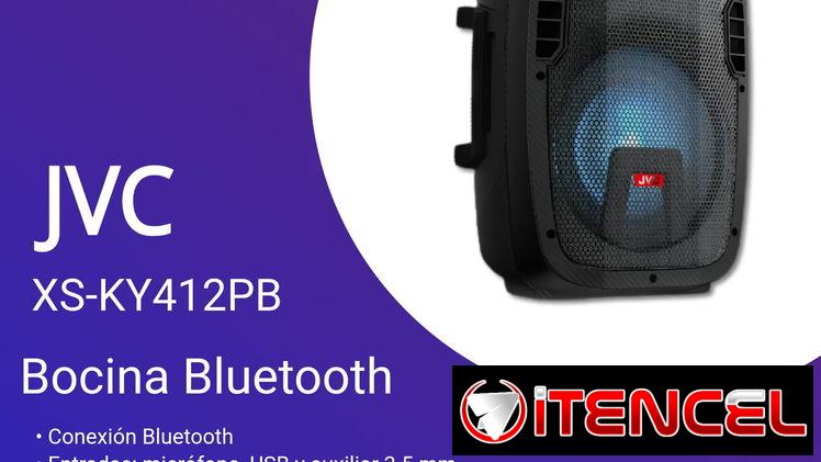 Bocina Bluetooth con micrófono y trípode