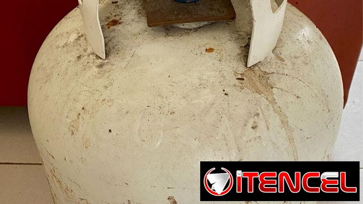 Se vende balita de gas vacía. Regla.