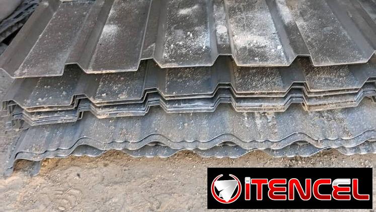 En venta tejas galvanizadas de 385×1.05 en 10500.