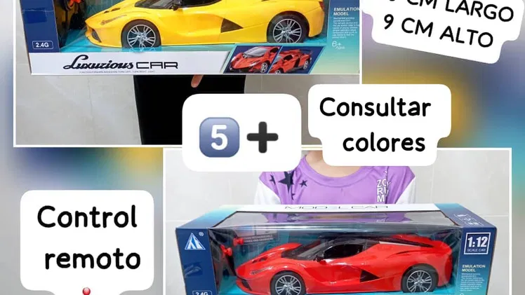 Lamborghini de juguete con control remoto
