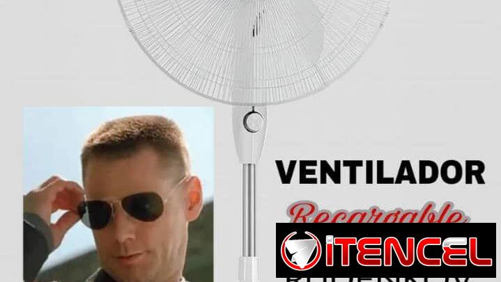 💪 ventilador recargable de 8 a 9 horas