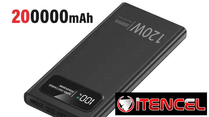REBAJA. Bancos Carga (Power Bank) XIAOMI. 120 W. Carga súper rápida. Capacidad 200,000 mAh. 2 MOD. Nuevos, en su caja.