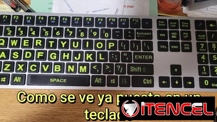 Renovación para tu teclado, el resultado queda mejor q d fábrica