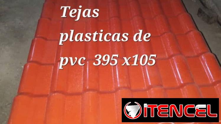 TEJAS PLASTIKAS ,PVC IMITACION COLONEALES IMPORTADAS, ESPAÑOLASMAXIMA CALIDAD DE 3.95 X 1.05