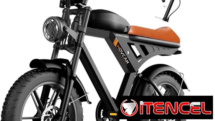 💥BICICLETA ELÉCTRICA  ✅️MOVCAN V30 ✅️MOTOR DE 1000 W,  ✅️BATERIA 48 V/15,6 Ah, ✅️VELOCIDAD MÁXIMA: 40-55 KM/H  ✅️AUTONO