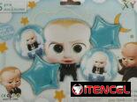 Set de Globos de 5 Piezas Temáticos animados