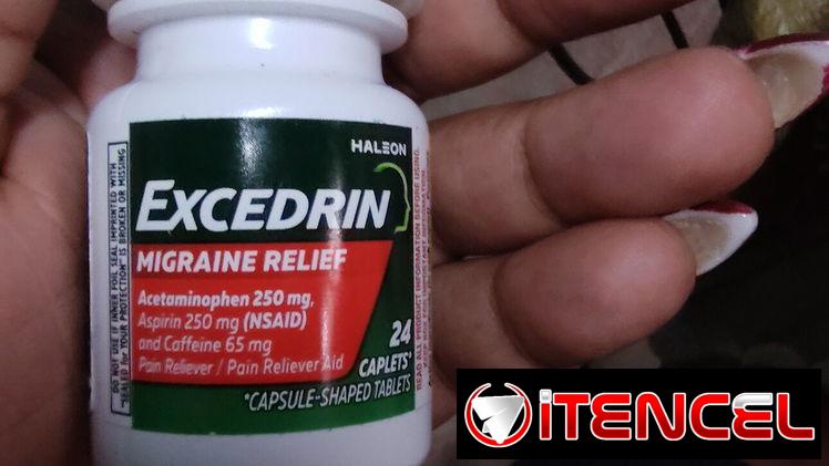 exedrin para migraña y dolores de cabeza musculares pomo sellado 24 tabletas