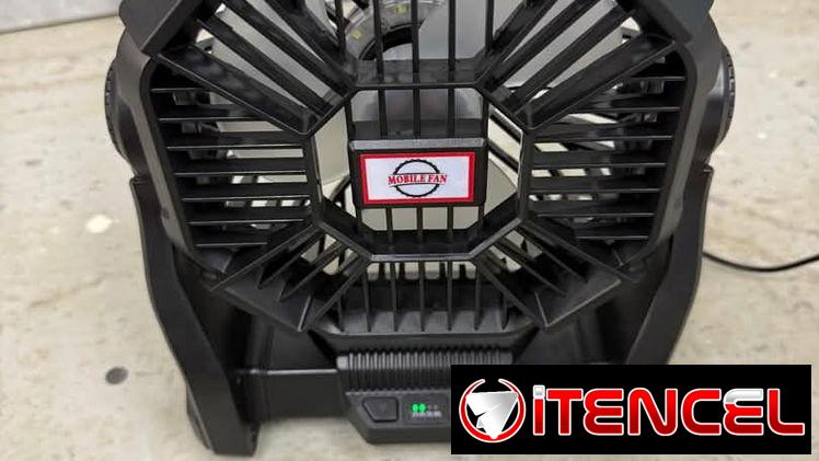 Ventilador recargable