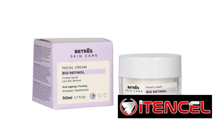 Crema facial y sérum de Biorretinol marca española Betres, Excelente Calidad, Mensajería incluida en Plaza !!Ofertón!!